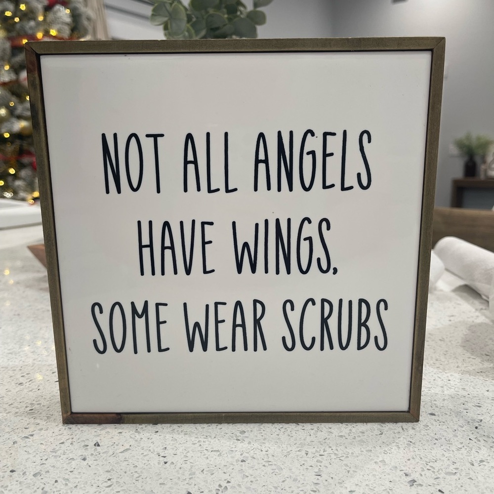 Nurse table decor